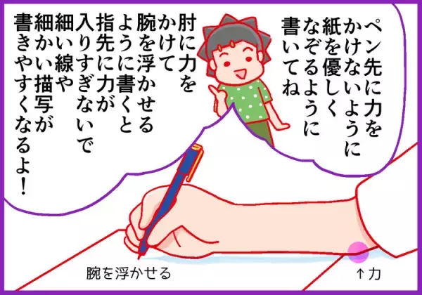 文字を書くのが苦手なADHD息子、原因は「ツルツル」にもあった!?筆圧の調整も道具をかえて練習してみると…