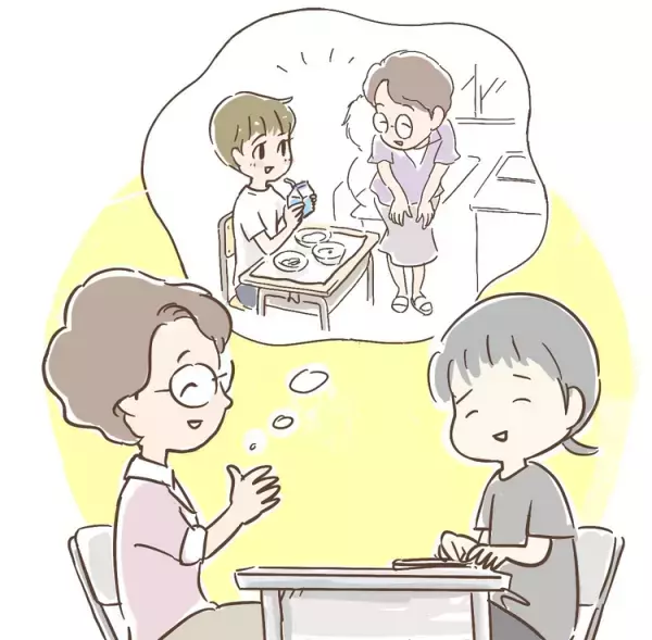 通級、給食、学童でも…ASD長男の小1生活、意外にも順調！?給食で食べたことのない物にも挑戦！連携ノートやカウンセラー面談で聞くミミの様子も新鮮で...