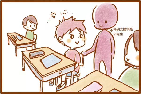 ADHDむっくんの小１生活は順調？特別支援学級での授業、担任付き添いで交流学級、気になる友達関係は...