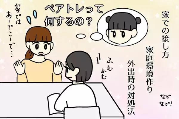 発達障害の娘に合う療育方法を求めて。肯定文、ほめる、視覚支援…ペアトレで学んだ関わり方のヒント