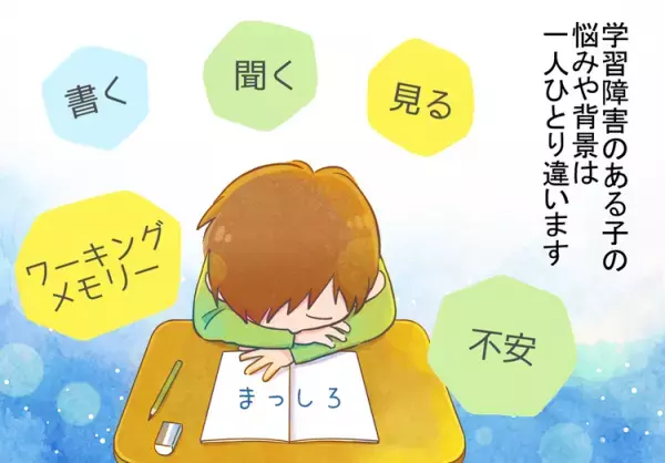 学習障害・限局性学習症の原因は？読み・書き・計算に困難の理由を理解してサポートしようーーマンガで学ぶLD・SLD