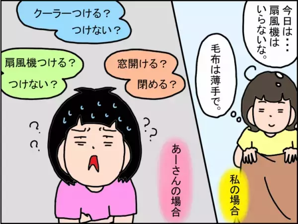 暑くないのにクーラー？寒いのに扇風機？小5の発達障害娘は「暑い」「寒い」は分かるけれど体温管理が難しい！