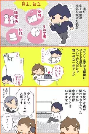 発達障害長男、中1の壁の洗礼！テスト範囲を間違え、課題は未提出…大変なこともあるけれど