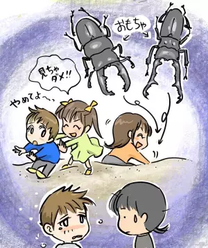 「仕返しする！」友達への怒りに燃えるASD息子…！2日にわたり母が砂場を掘り返したワケ