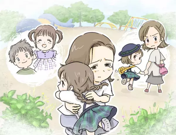 「謝って！」娘の他害でママ友激怒！連日の謝罪要求、幼稚園での四面楚歌。1年で退園を余儀なくされ――【ママ友トラブル】発達ナビユーザー体験談