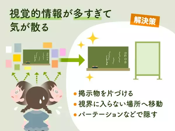 「ノートがまぶしい、集中できない」視覚過敏が勉強に影響？学習の困りと解決策をイラストつきで解説－－感覚過敏による学習困難【専門家監修】