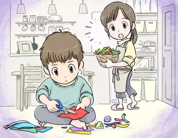 過集中な小2息子、工作に没頭してハサミを下級生に!?親子で謝罪に向かったお宅での沁みた言葉ーーユーザー体験談