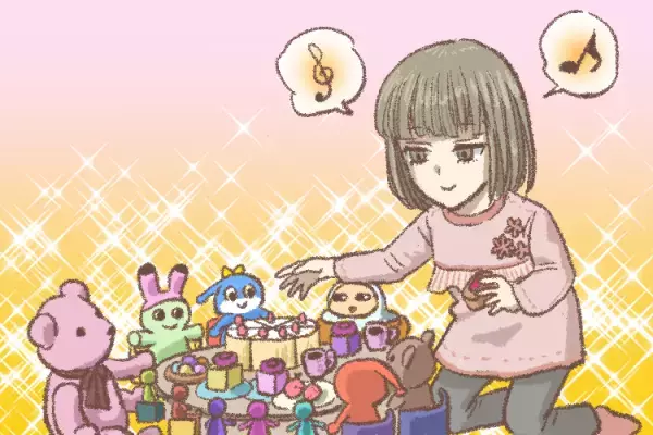 「おもちゃを一列に並べる」「一緒に遊べない」自閉症娘。3歳半ごろから遊び方に変化がーー娘の中に広がるあたたかな世界に気づいたきっかけ