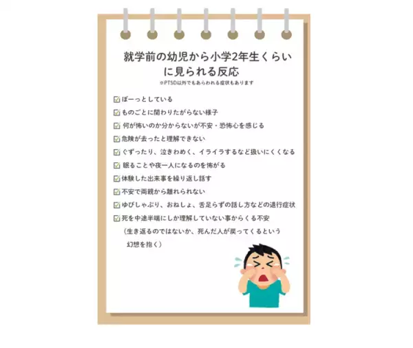 子どものPTSD(心的外傷後ストレス障害)の原因・症状・治療法は？診断基準やうつ病との関連性も説明【専門家監修】