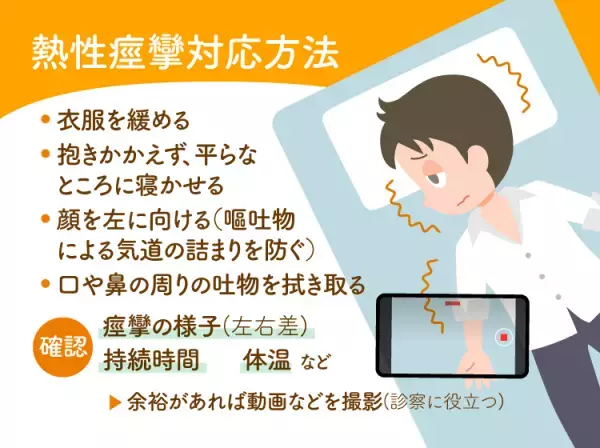 小児科医に聞く「熱性痙攣」とは？熱性けいれんの原因や予兆、対応法は？2回以上だとてんかんの可能性が？救急車を呼ぶ判断のポイントも解説【図解でわかる】