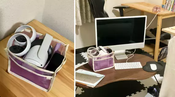 発達凸凹親子の「どこ置いたか忘れた」を解決！見つけやすいのにスッキリ『中が透けて見える収納メッシュボックス』使ってみたら【発達ナビ×フェリシモ】