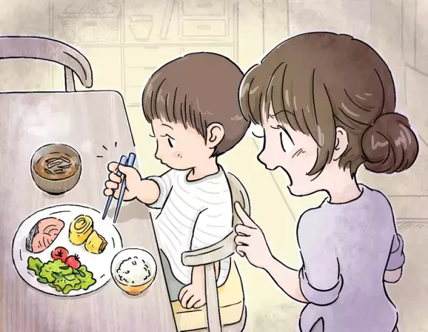 「年長なのに字が書けない、年少なのに箸が持てない」息子にイライラ指導…今もうまく持てないのは無理させたせい？母の後悔ーーユーザー体験談