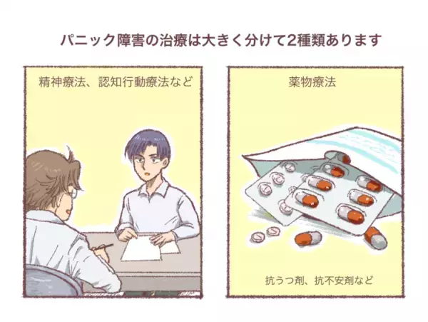 パニック障害（パニック症）の治し方は？薬や治療法、発作が起きたときの対応を紹介。併存症や発達障害との関わりなども医師が解説！【医師監修】