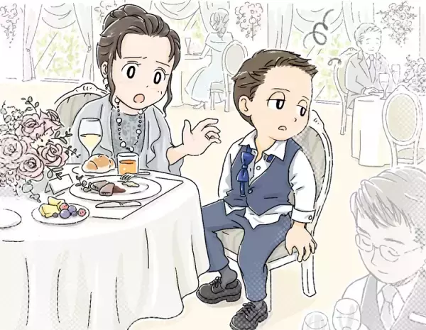 飽きてソワソワ、服は乱れ…ADHD小2息子、結婚式を乗り切れる!?ギリギリ状態の息子に母が伝えたミッション【冠婚葬祭・読者エピソード】