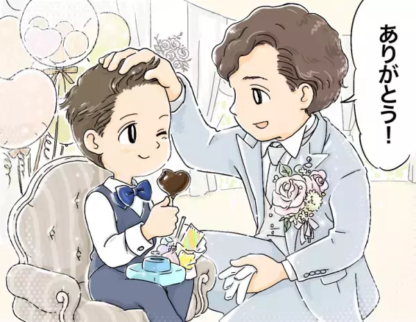 飽きてソワソワ、服は乱れ…ADHD小2息子、結婚式を乗り切れる!?ギリギリ状態の息子に母が伝えたミッション【冠婚葬祭・読者エピソード】