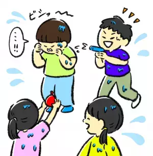 水遊びは即終了！おもちゃも動画もすぐ飽きる自閉症息子、友達と遊べるようになる？【小児科医アドバイス】