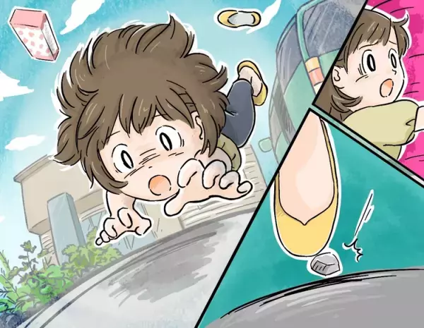 予防接種がイヤ！発達障害息子が車道に向かって逃走！追いかけ転倒し失神した母。目覚めると息子は…／読者体験談