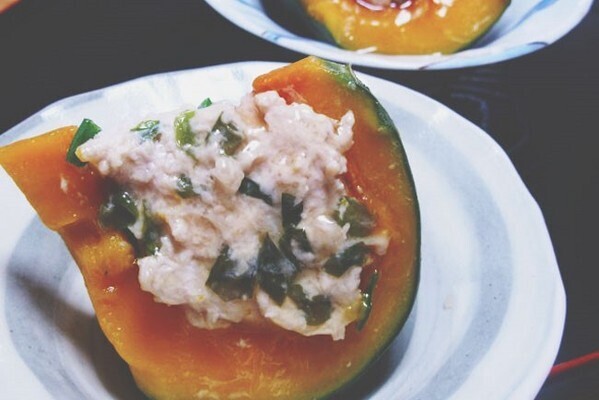 【ムーンダイエット】7月の満月は低カロリー＆食物繊維豊富な「かぼちゃの肉詰め蒸し」！