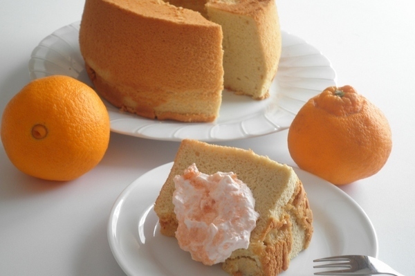 【ムーンダイエット】8月の新月スイーツはデコポンと人参のシフォンケーキ