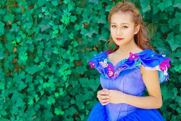 ハウコレモデル「ちさみぽ」のディズニーコスプレ第一弾！～シンデレラ～