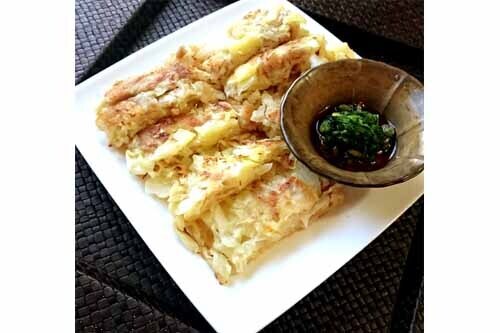 恋に効く、魔法のビューティレシピ「キャベツとジャガイモのチヂミ」