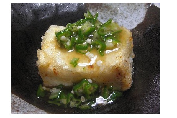 恋に効く、魔法のビューティレシピ「揚げ出し豆腐のオクラあん」