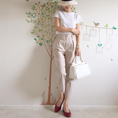 大人の「無地Tシャツ」ガイド！子どもっぽくならないコーデ術とは