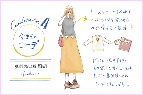 【去年モノ最旬アップデート】ノースリニットはレース＆肌見せで色っぽモテコーデに