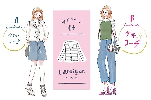 【去年モノ最旬アップデート】「テレビ局の人みたい」がデート中の彼の本音！？カーデ使い新定番