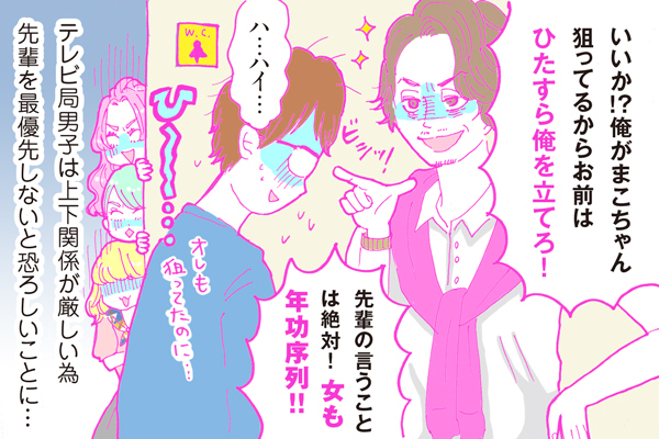 【連載】酒豪ガールが行く！合コン男子図鑑　第４話：テレビ局男子くん