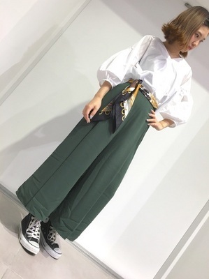 話題沸騰GUの「パラッツォパンツ」に注目♡おしゃれさんのコーデをイッキ見！