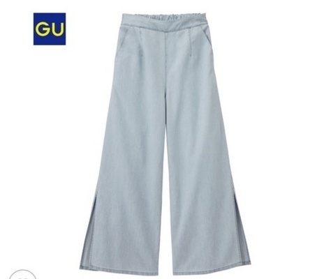 話題沸騰GUの「パラッツォパンツ」に注目♡おしゃれさんのコーデをイッキ見！