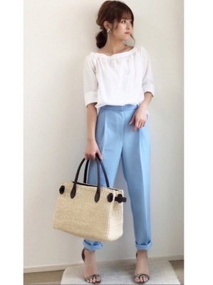 「美人だね」って言われたい。ブルーコーデできれいが叶うってウワサ♡