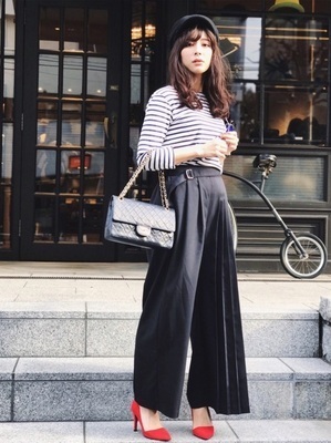 スカート派こそTRYしたい♡「愛されパンツスタイル」のつくり方