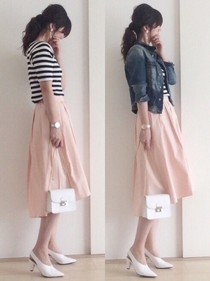 目指すは愛されコーデ♡揺れるフレアスカートの着こなし攻略法