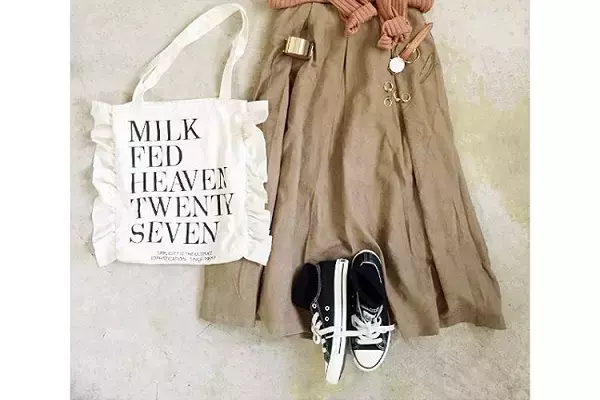 ベージュワイドが超使える！キャンパスガールのための徹底着回し6コーデ♡