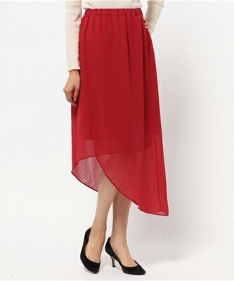 ワンポイントの「赤」で脱マンネリ♡効かせてこなれる使い方