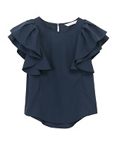 「清楚」で彼モテ♡「褒められコーデ」はネイビーが決め手！