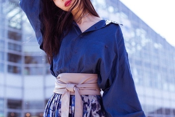 「清楚」で彼モテ♡「褒められコーデ」はネイビーが決め手！