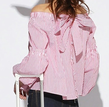 どこから見ても隙なし♡「背中魅せ」トップスで全方位モテ