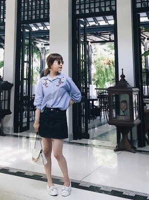 あの子よりかわいく♡差がつく「刺繍ブラウス」着こなしテク