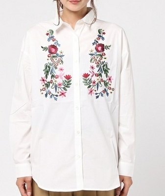 あの子よりかわいく♡差がつく「刺繍ブラウス」着こなしテク