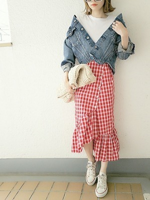 おしゃれさん御用達♡白コンバース（CONVERSE）でコーデを格上げ