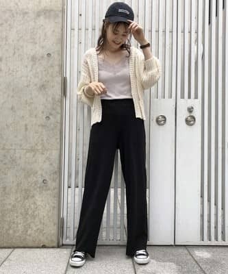 おしゃ見え確実！夏から秋のスイッチコーデはモノトーンが正解です♡