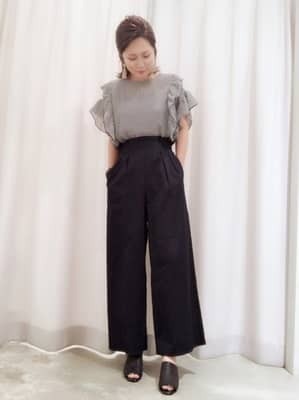 おしゃ見え確実！夏から秋のスイッチコーデはモノトーンが正解です♡