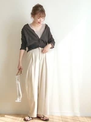 いま使える羽織りもの《ガウン》or《カーディガン》あなたはどっちを選ぶ？