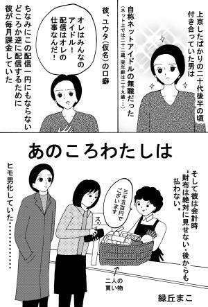ヒモ男に夢中になった話 前編