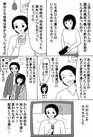 ヒモ男に夢中になった話 後編
