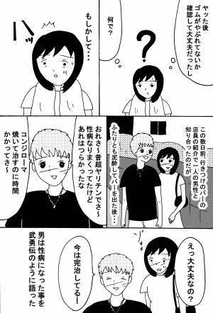【漫画】女二人の沖縄旅行中にカンジダ症を発症した話 前編
