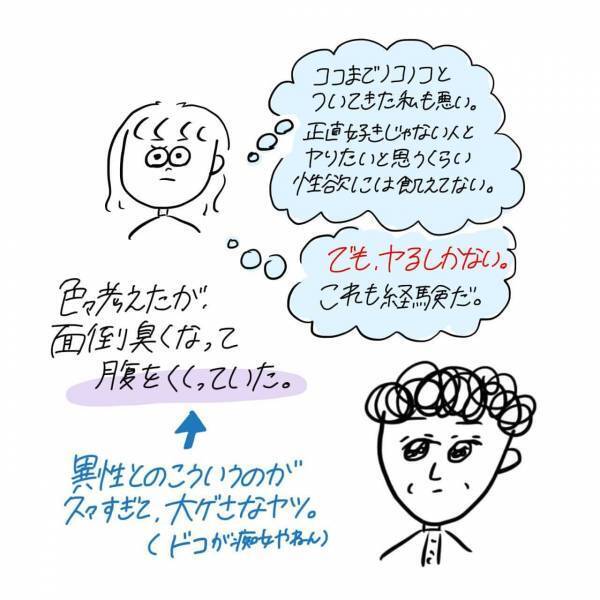 【アプリ実体験漫画】もう帰れる雰囲気じゃない...腹をくくった直後にまさかの告白【第14話後編】